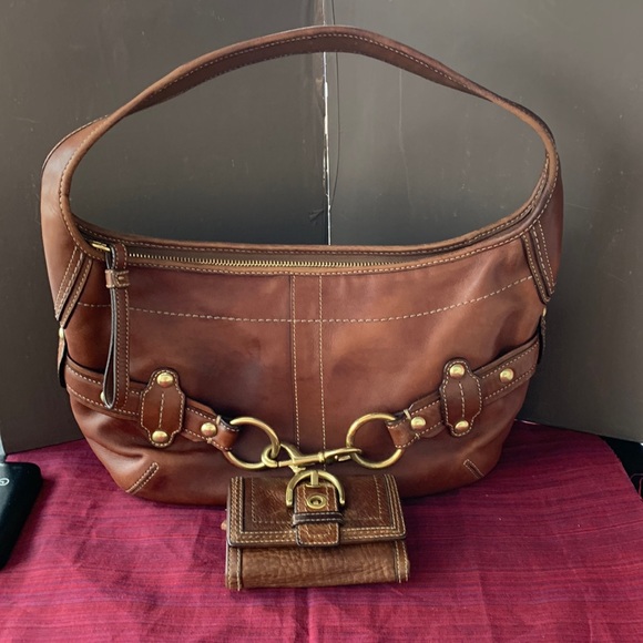 バッグ COACH ergo brown one shoulder Vintage coach ergo one - Gem
